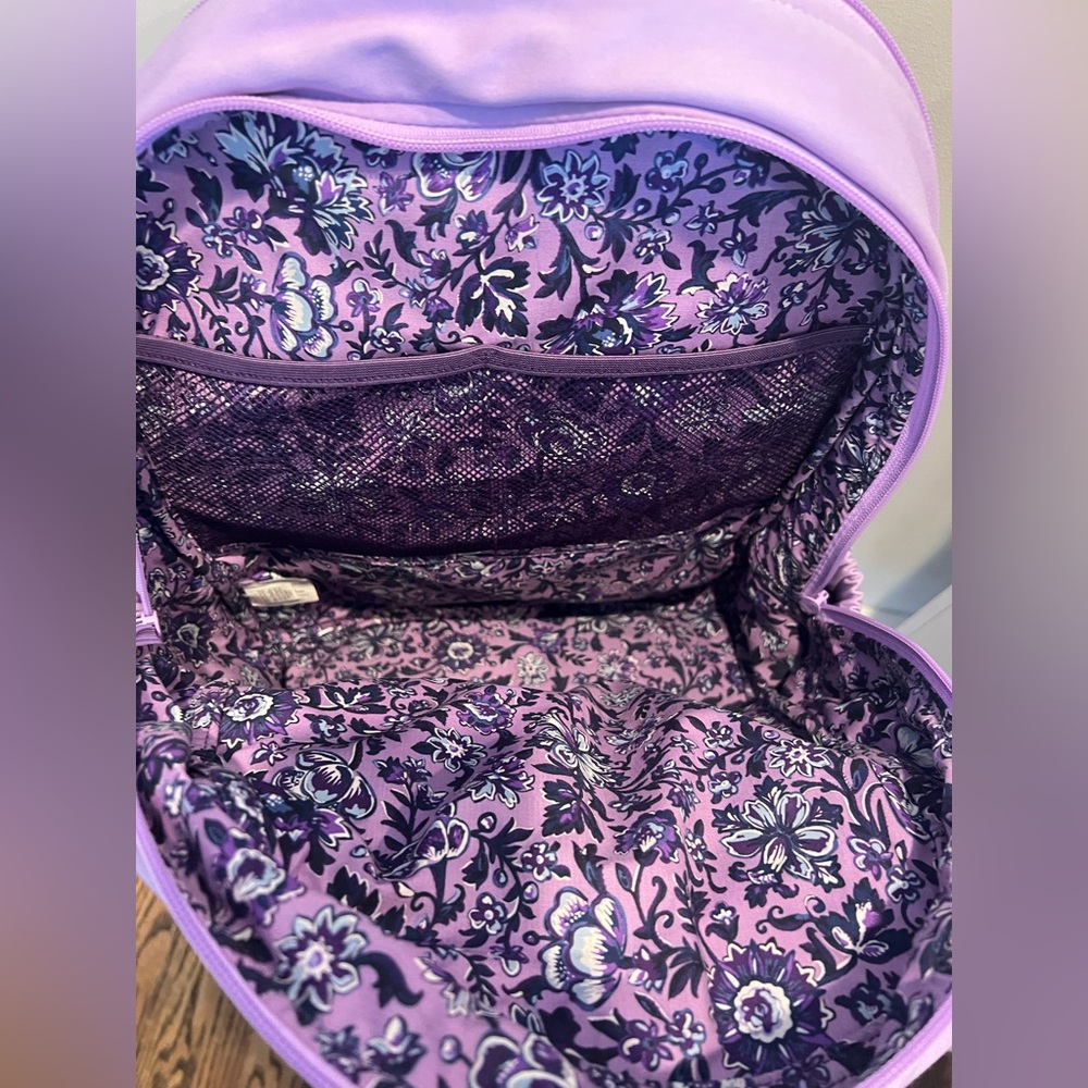 Violet Vera Bradley Backpack - Picture 4 of 6